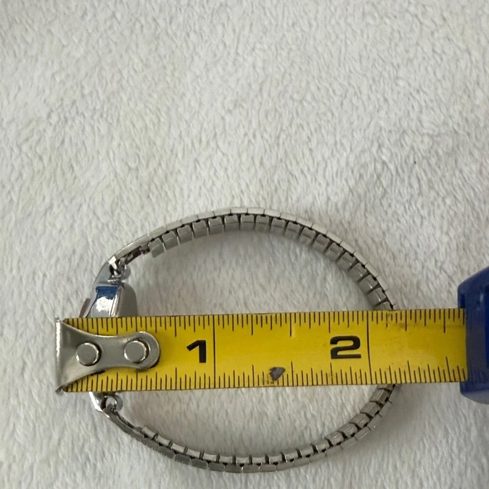 Timex Silver Watch with Cream Dial